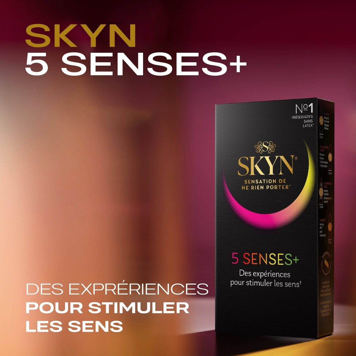 Skyn 5 Senses - Sans Latex & Ultra-Fin - Condomz