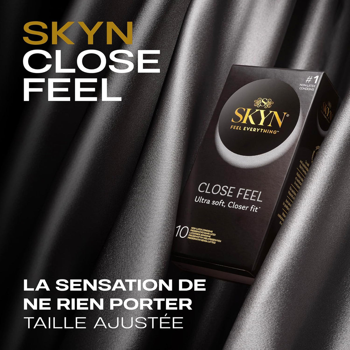 Skyn Close feel - Taille Ajustée & Ultra-Fin - Condomz