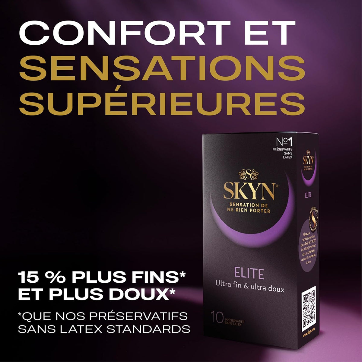 Skyn Elite - Ultra-Fin & Sans Latex - Condomz