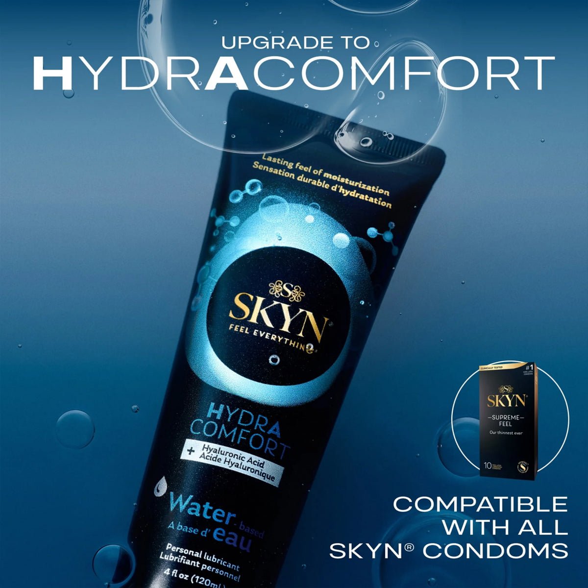Skyn Hydracomfort - Hydratant & À Base d'Eau - Condomz