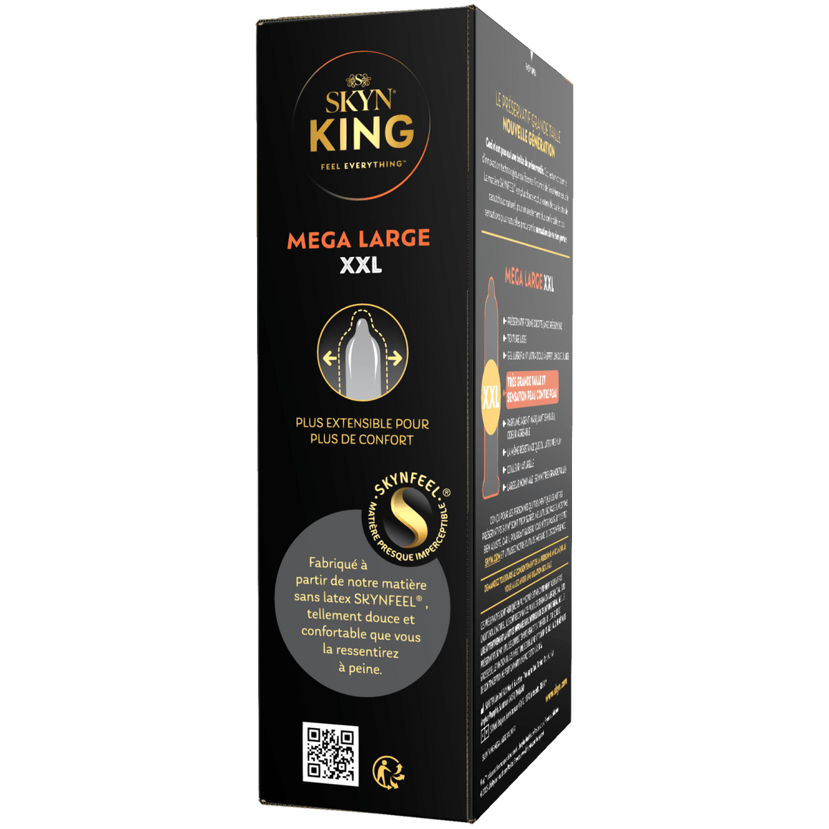 Skyn KING Mega Large XXL - Grande Taille & Sans Latex - Condomz