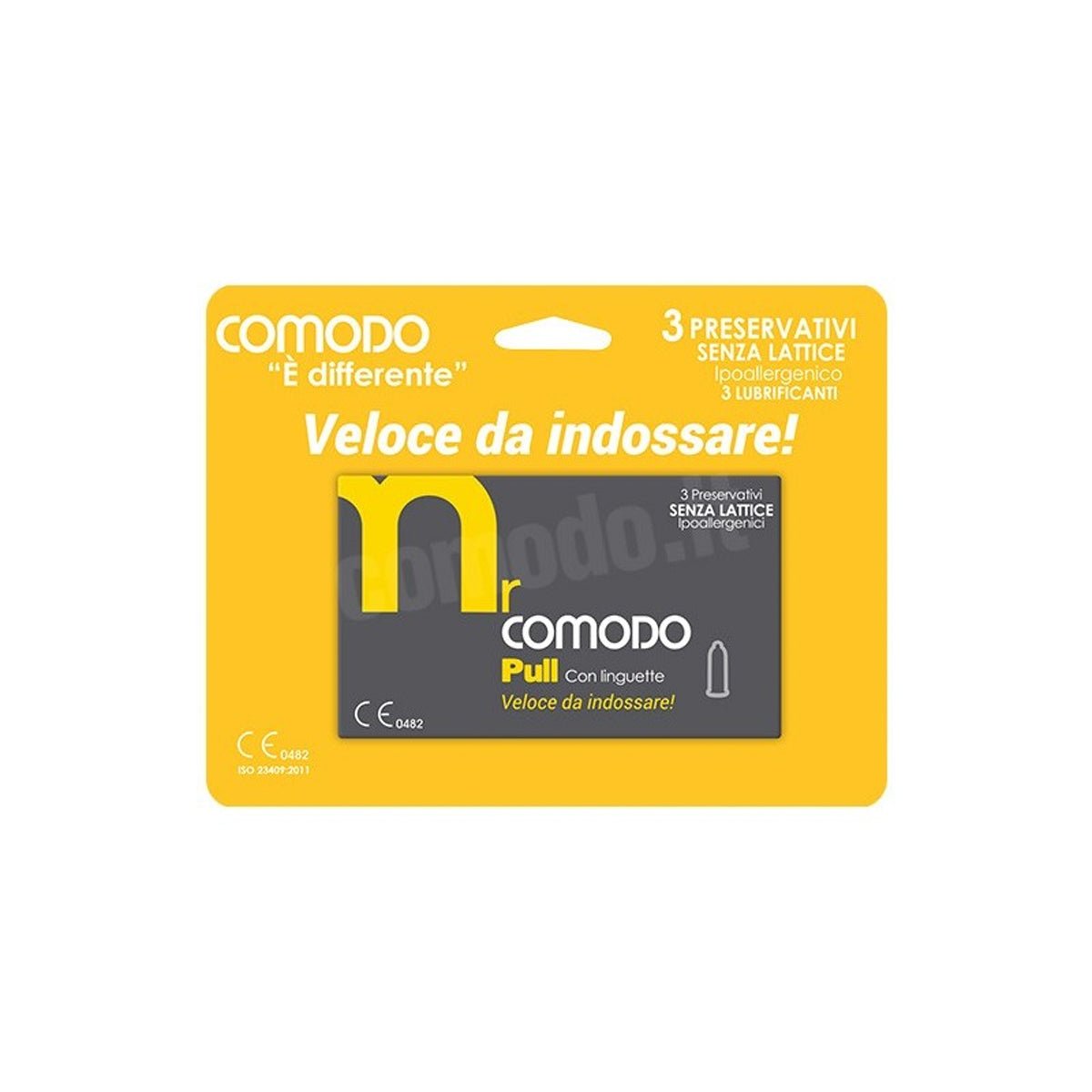 Uniq Pull - Grande Taille & Extra-Lubrifié - Condomz
