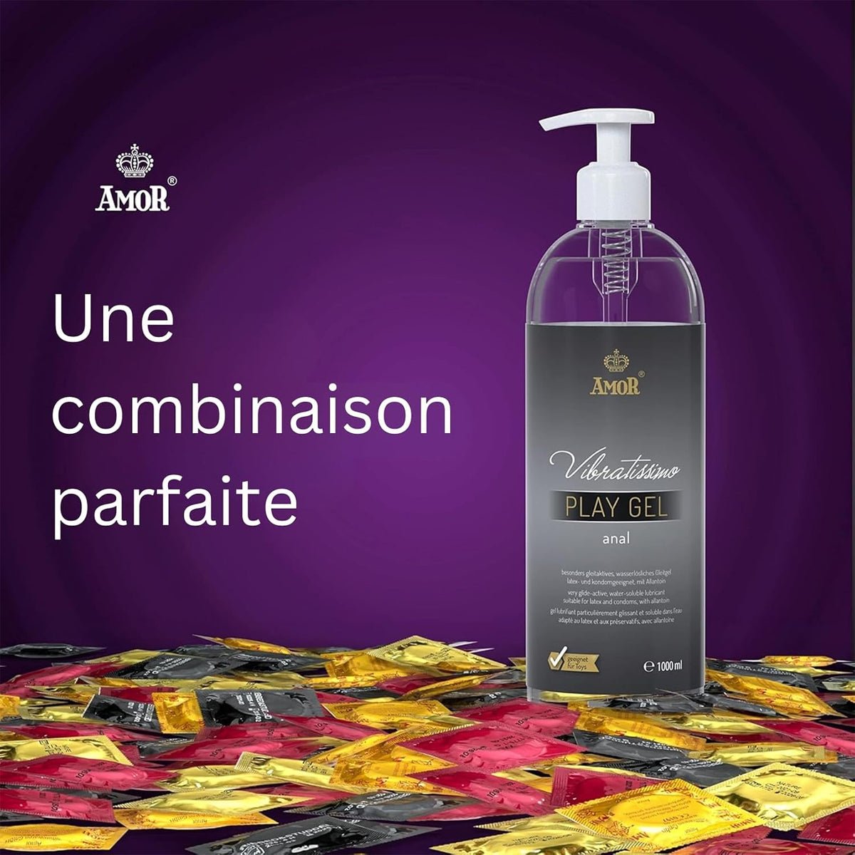 Vibratissimo Play Gel Anal - Hydratant & À Base d'Eau - Condomz