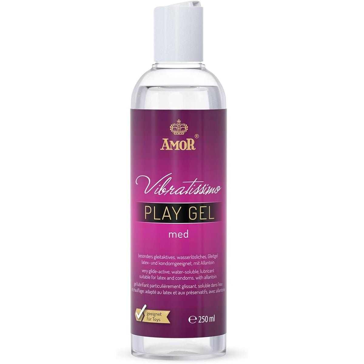 Vibratissimo Play Gel Med - Hydratant & À Base d'Eau - Condomz