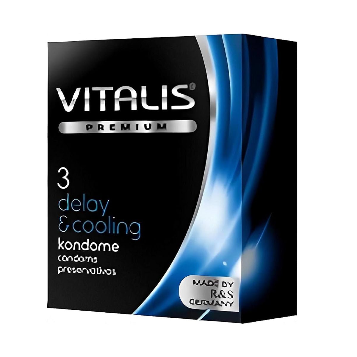 Vitalis Delay & Cooling - Effet Rafraîchissant - Condomz
