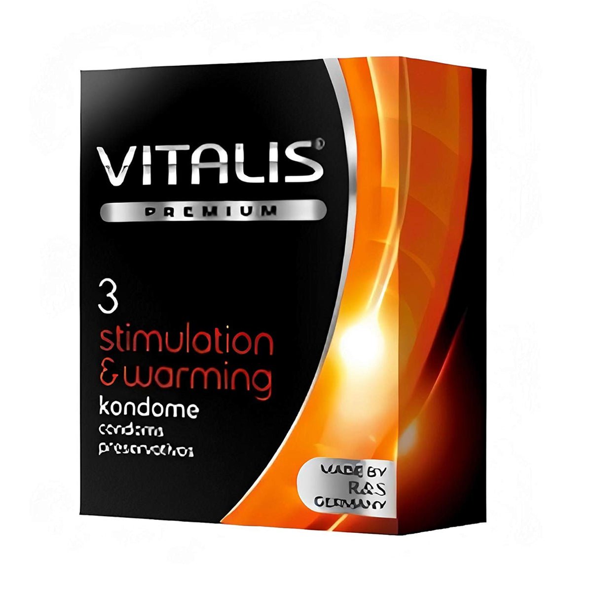 Vitalis Stimulation & Warming - Effet Chauffant - Condomz