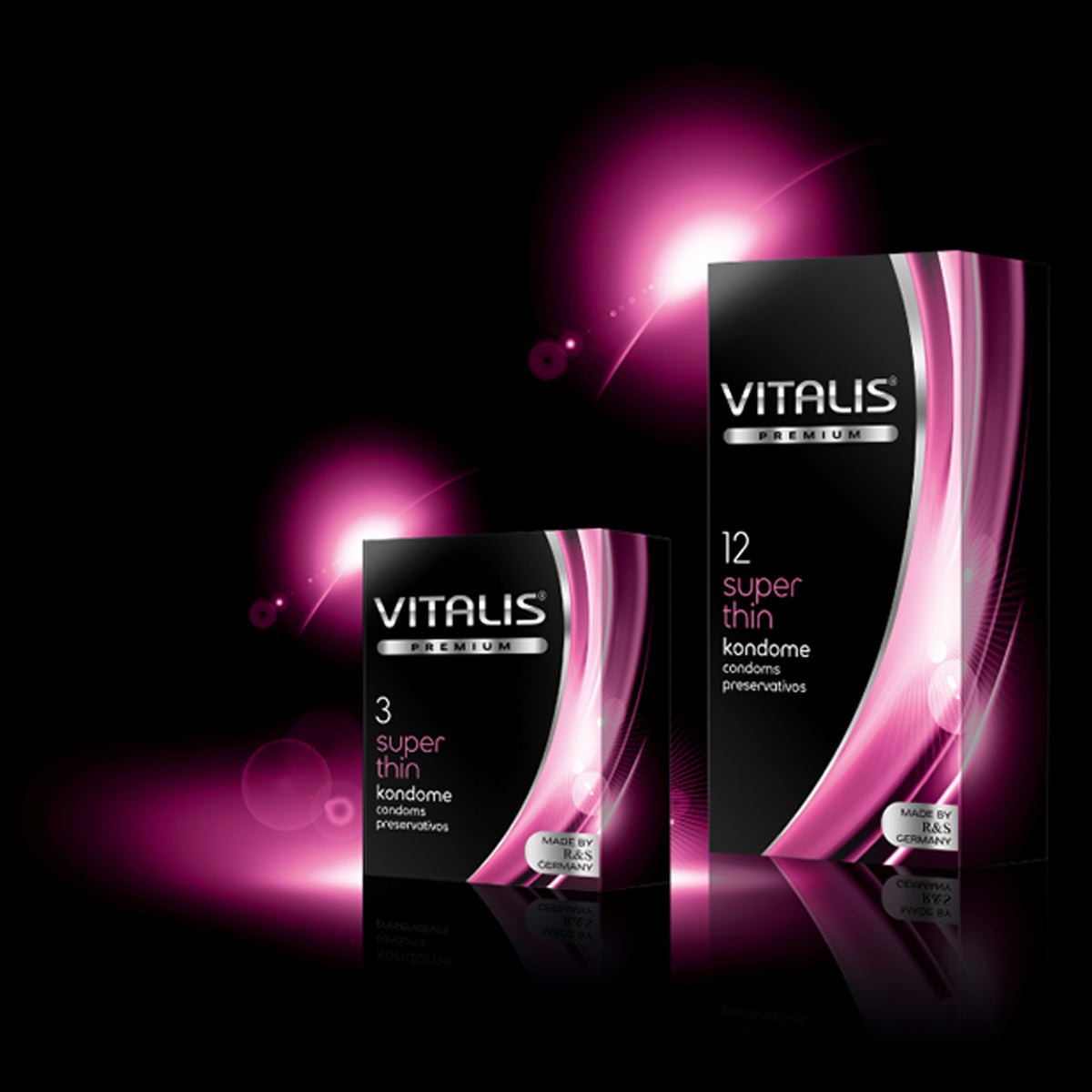 Vitalis Super Thin - Ultra-Fin & 53 mm - Condomz