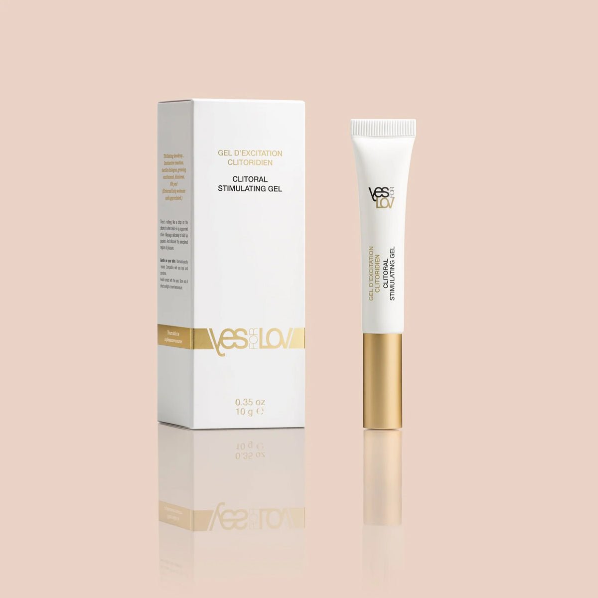 YesForLov Gel excitation Clitoris - Effet Picotant & Menthe - Condomz