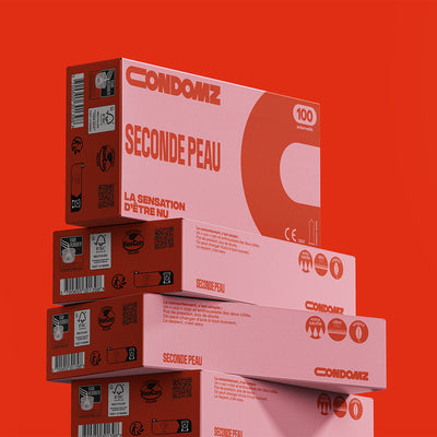Condomz Seconde Peau - Ultra-Fin & 52 mm x100