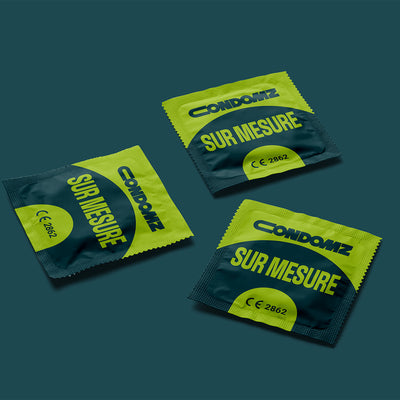 Condomz Sur Mesure - Taille Ajustée & Latex x100