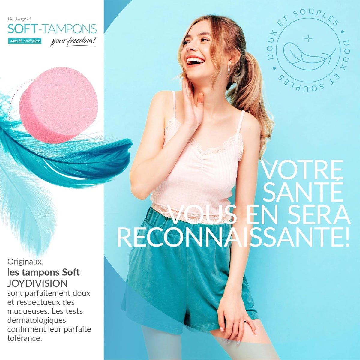 Adore Condoms Soft Tampons Professional - FSC & Tampon Hygiénique - Condomz