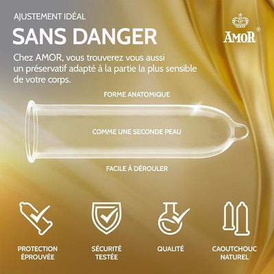 Amor Thin - Ultra-Fin & Extra-Lubrifié - Condomz