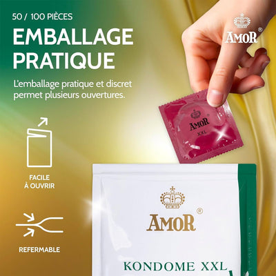Amor XXL - 54 mm & Latex - Condomz