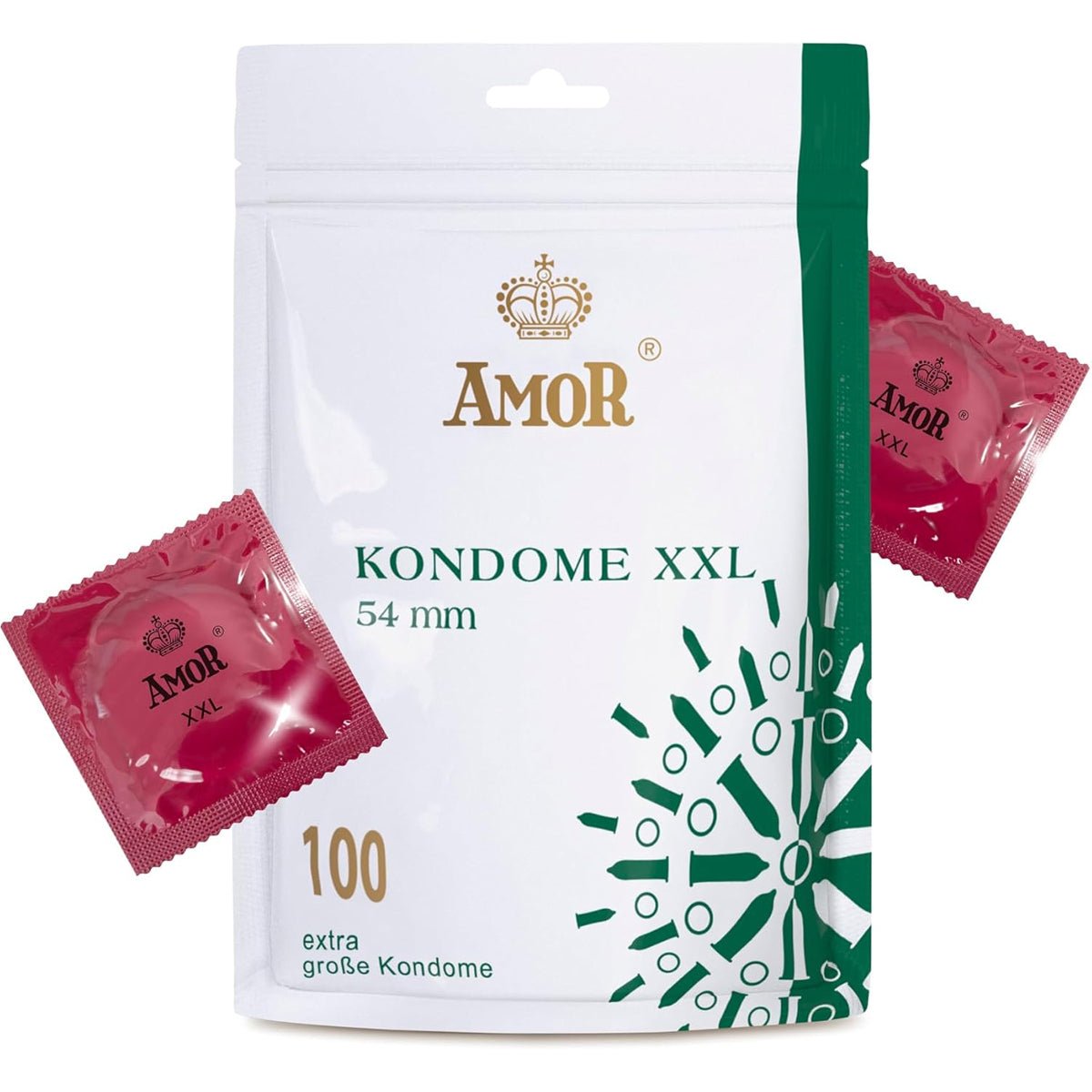 Amor XXL - 54 mm & Latex - Condomz