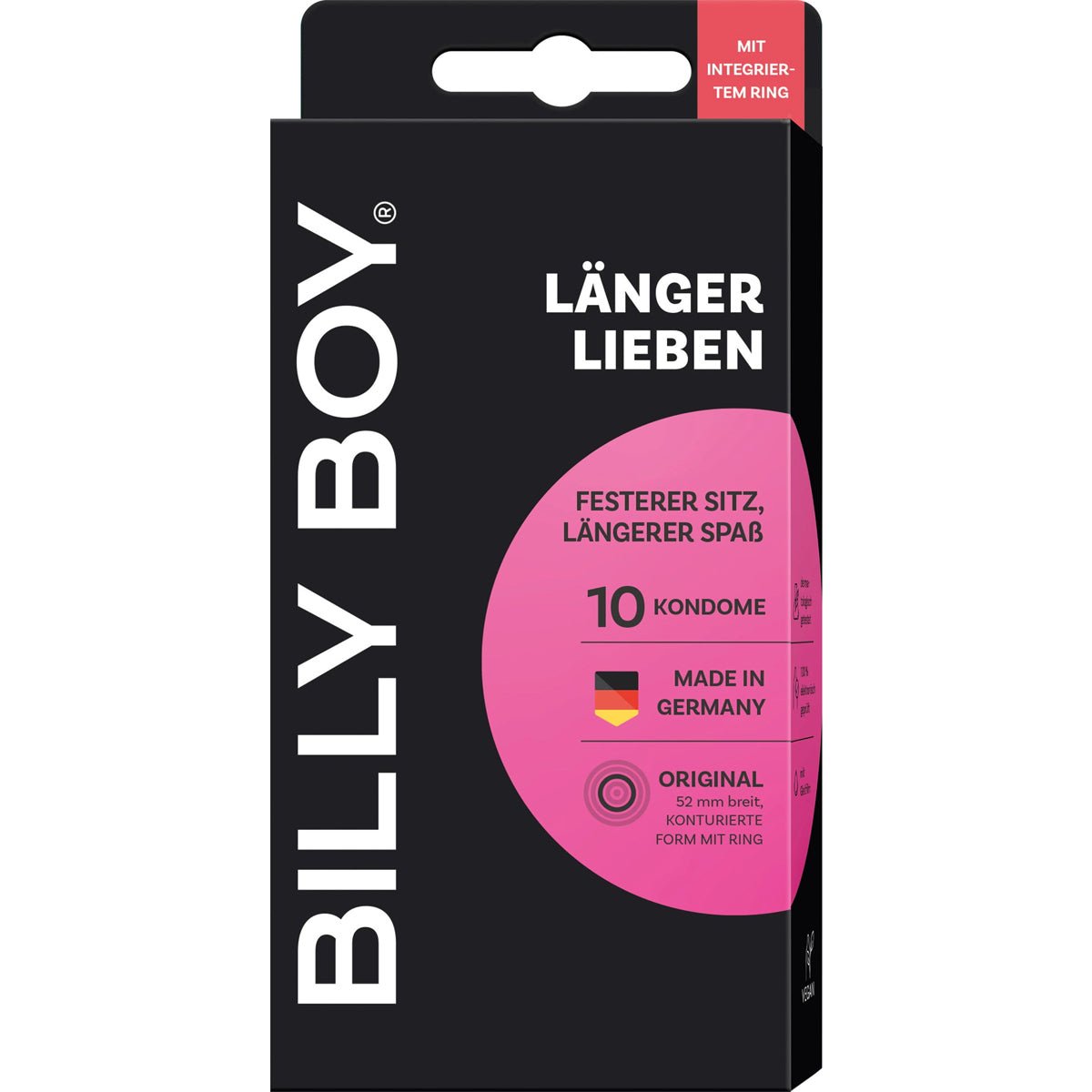 Billy Boy Länger Lieben - Extra-Résistant & Effet Retardant - Condomz