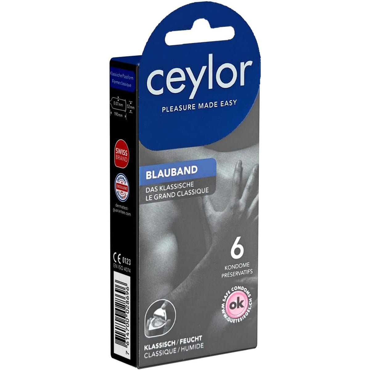 Ceylor Blauband - 52 mm & Latex - Condomz