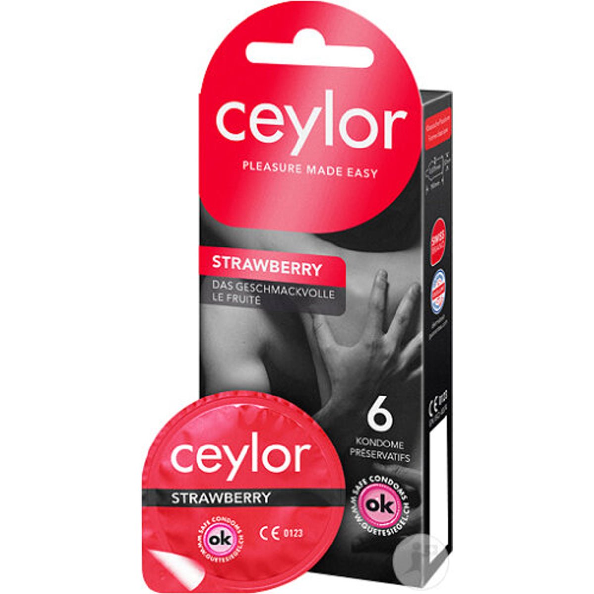 Ceylor Strawberry - Parfumé & Rose - Condomz