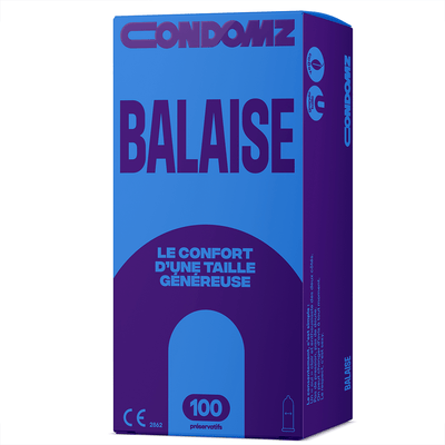 Condomz Balaise - Latex & Commerce Équitable - Condomz