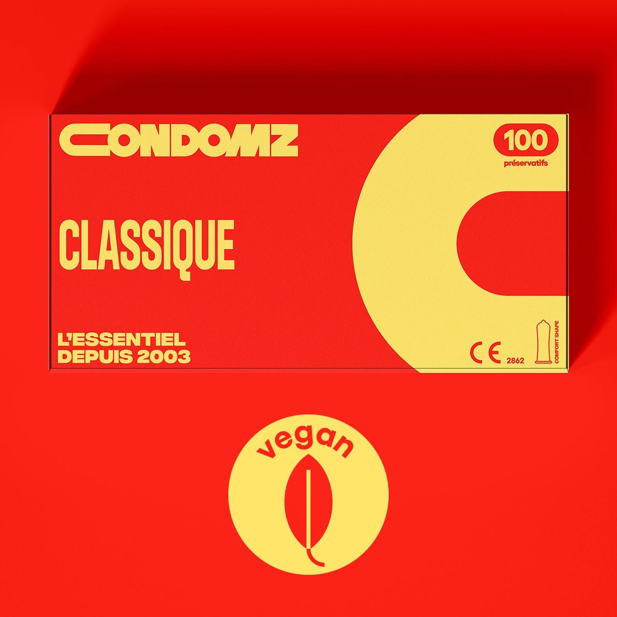 Condomz Classique - Anatomique & 52 mm x100 - Condomz