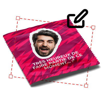 Condomz Préservatif Personnalisé - Anatomique & Parfumé - Condomz