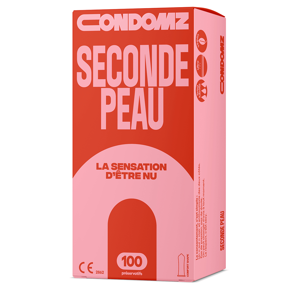 Condomz Seconde Peau - Toutes Tailles & Ultra-Fin - Condomz