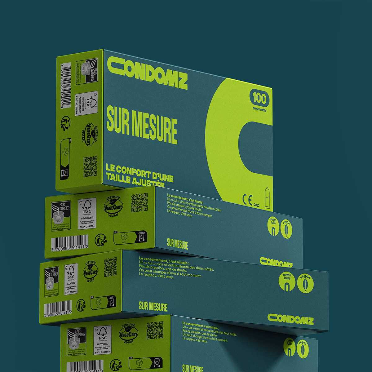 Condomz Sur Mesure - Latex & Commerce Équitable - Condomz