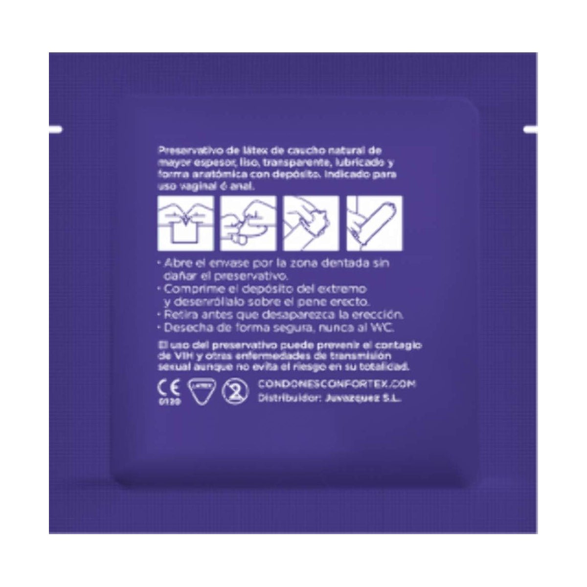 Confortex Forte - Anatomique & 53 mm - Condomz