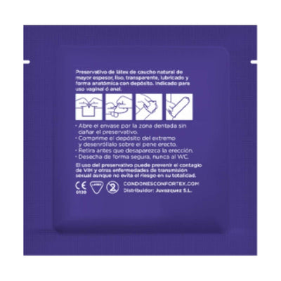 Confortex Forte - Anatomique & 53 mm - Condomz
