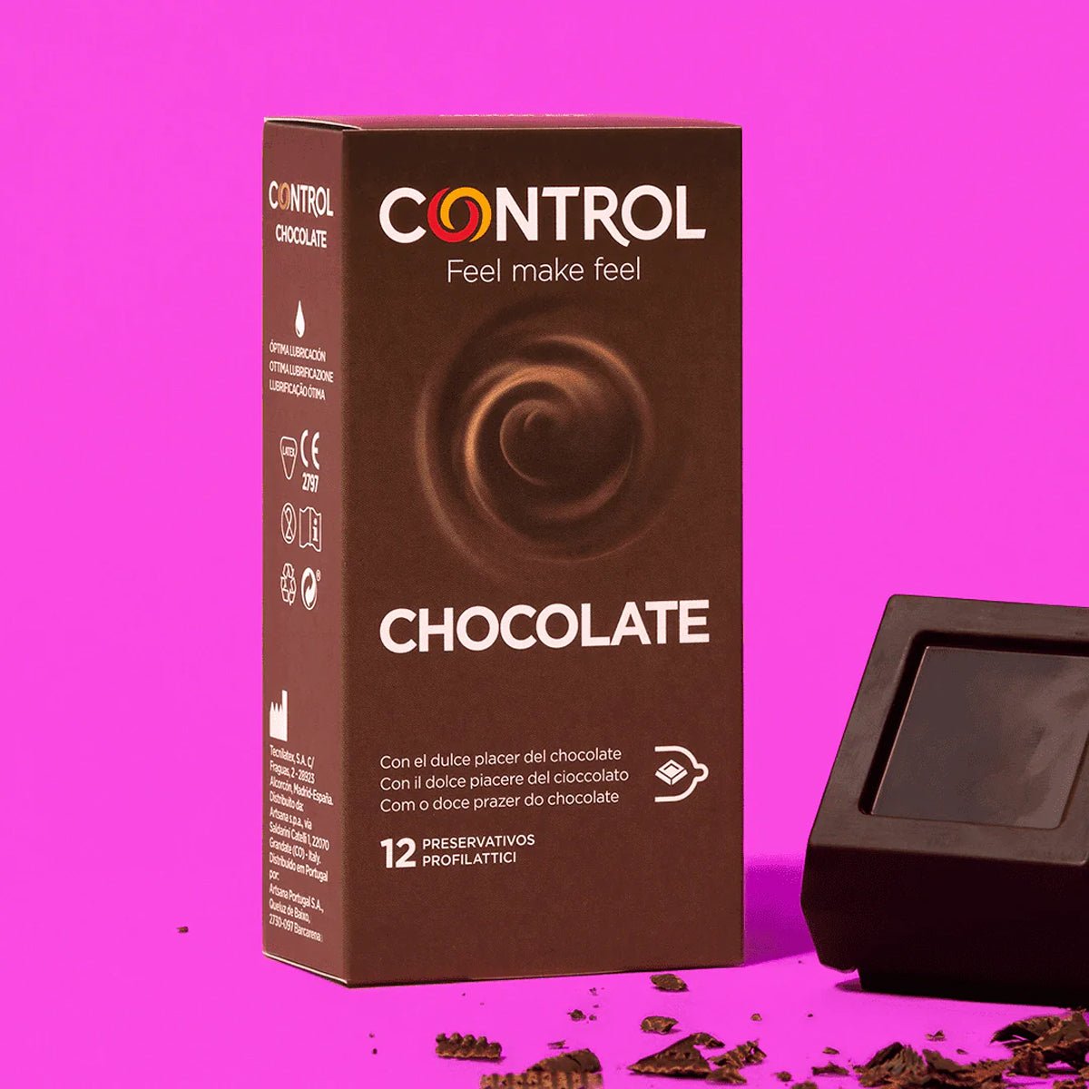 Control Chocolate - Anatomique & Parfumé - Condomz