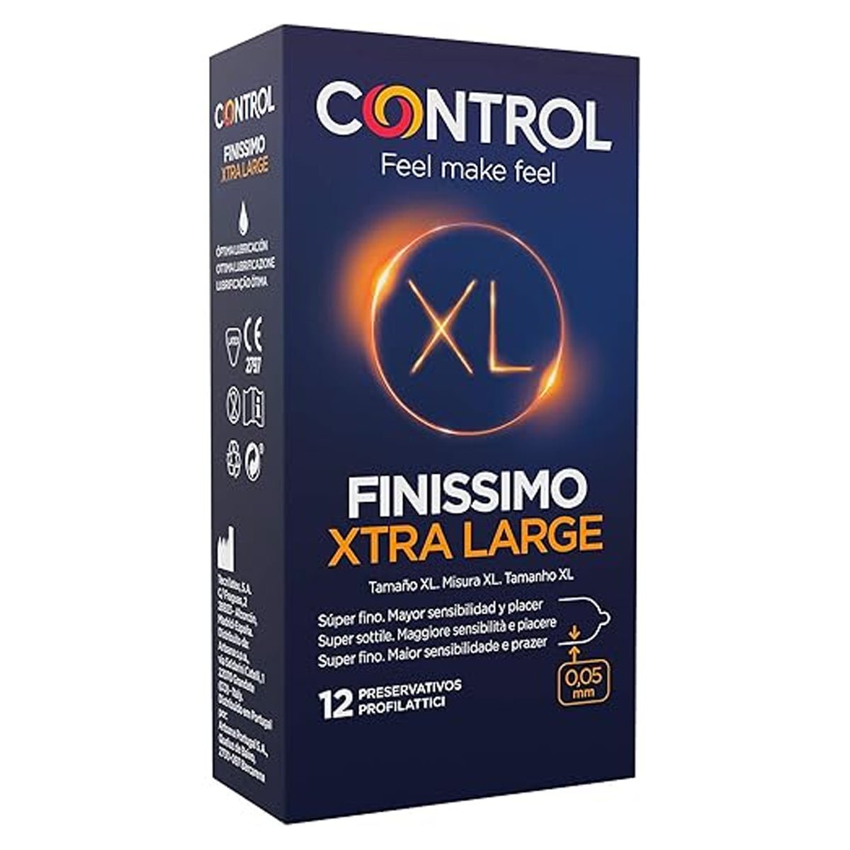 Control Finissimo Xtra Large - Ultra-Fin & 56 mm - Condomz