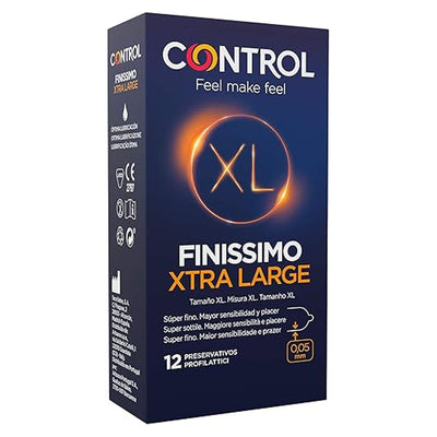 Control Finissimo Xtra Large - Ultra-Fin & 56 mm - Condomz