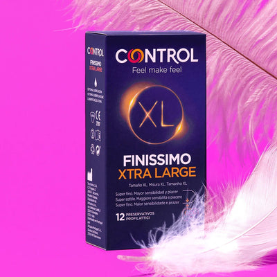 Control Finissimo Xtra Large - Ultra-Fin & 56 mm - Condomz