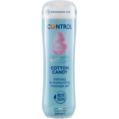 Control Gel de massage - Barbe à papa - Effet Massant - Condomz