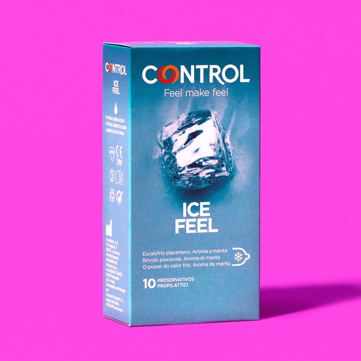 Control Ice Feel - Effet Rafraîchissant & Parfumé - Condomz