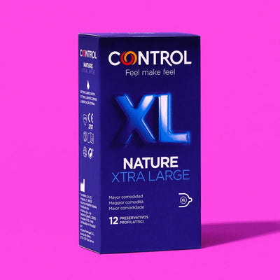 Control Nature Xtra Large - Grande Taille & Anatomique - Condomz