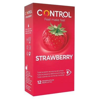 Control Strawberry - Parfumé & Évasé - Condomz