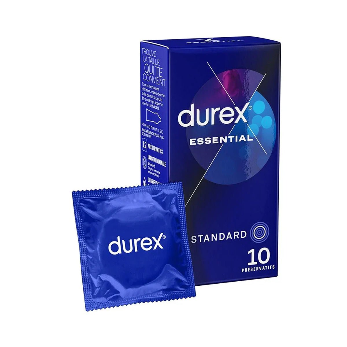Durex Essential - Extra-Résistant & Anatomique - Condomz