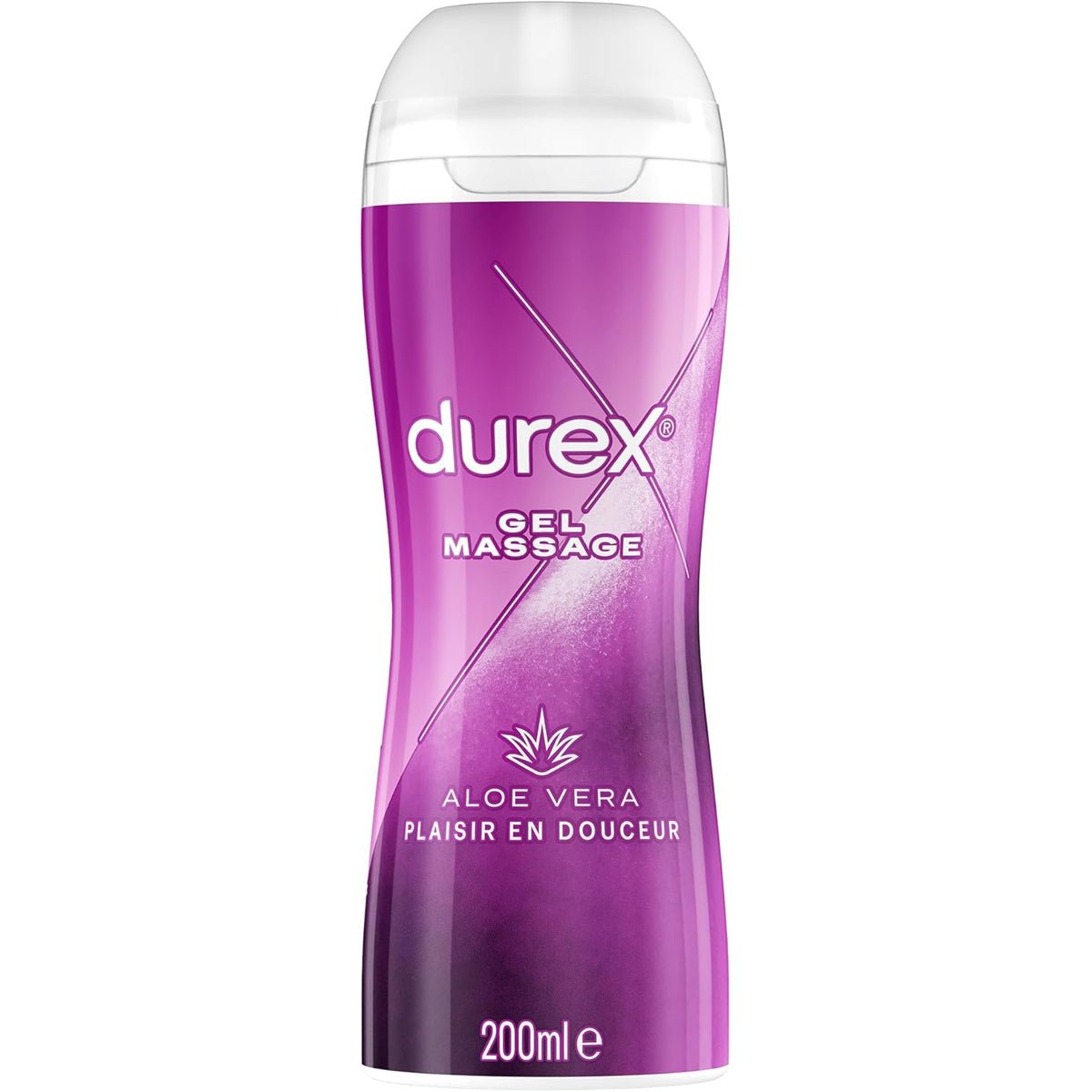Durex Gel de Massage Aloe vera - Apaisant & Hydratant - Condomz