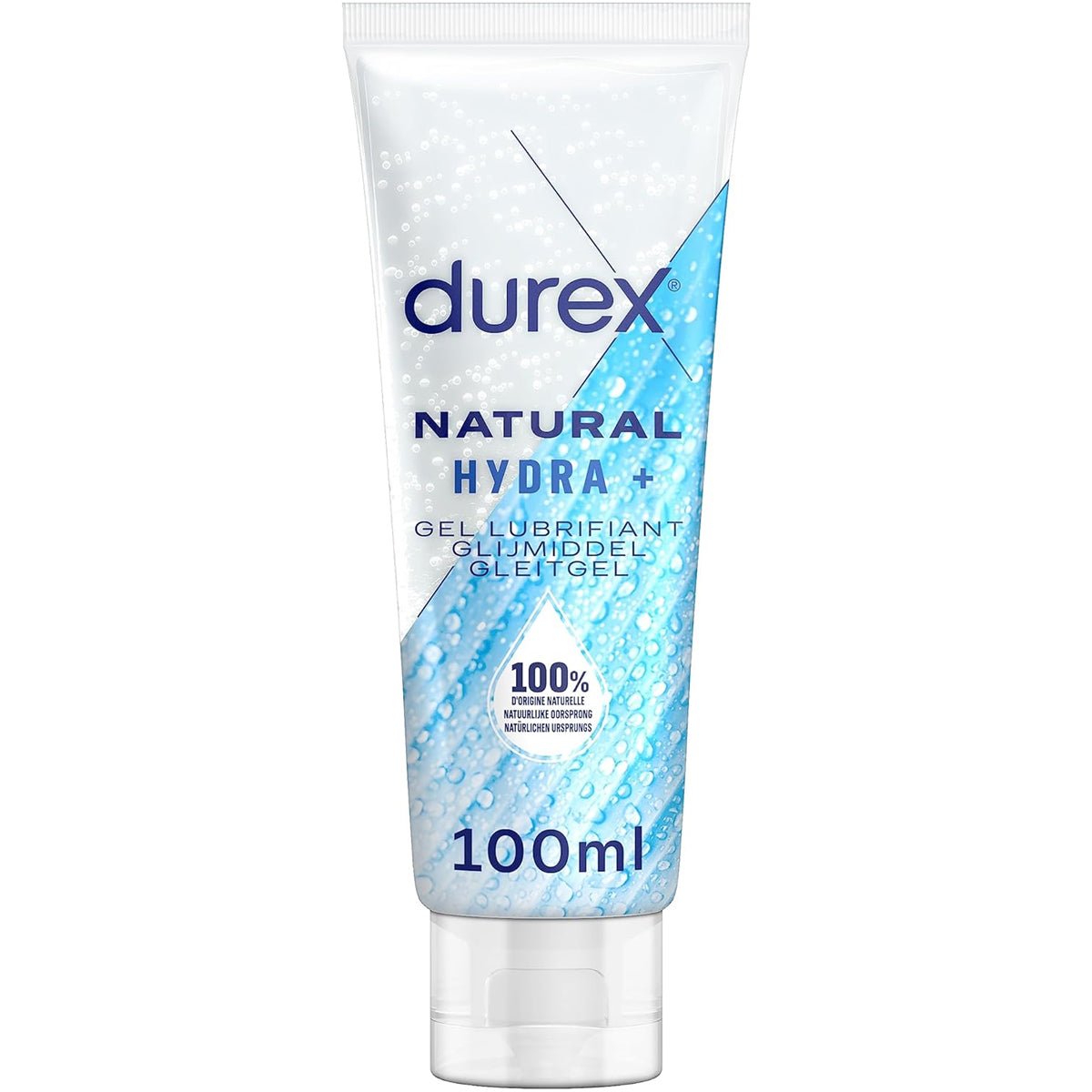 Durex Gel lubrifiant Natural Hydra+ - Hydratant & À Base d'Eau - Condomz