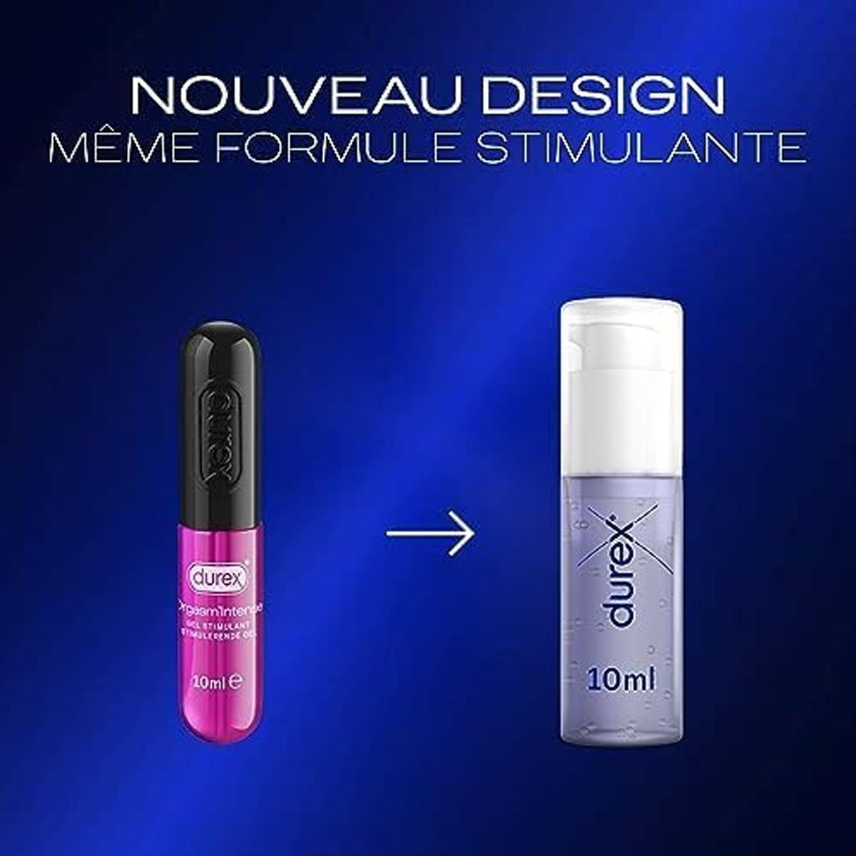 Durex Gel Orgasm'Intense - Effet Chauffant & Effet Rafraîchissant - Condomz