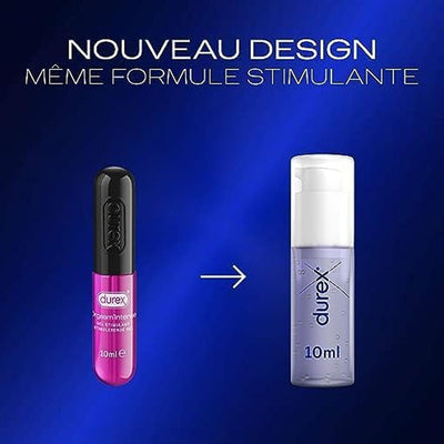 Durex Gel Orgasm'Intense - Effet Chauffant & Effet Rafraîchissant - Condomz