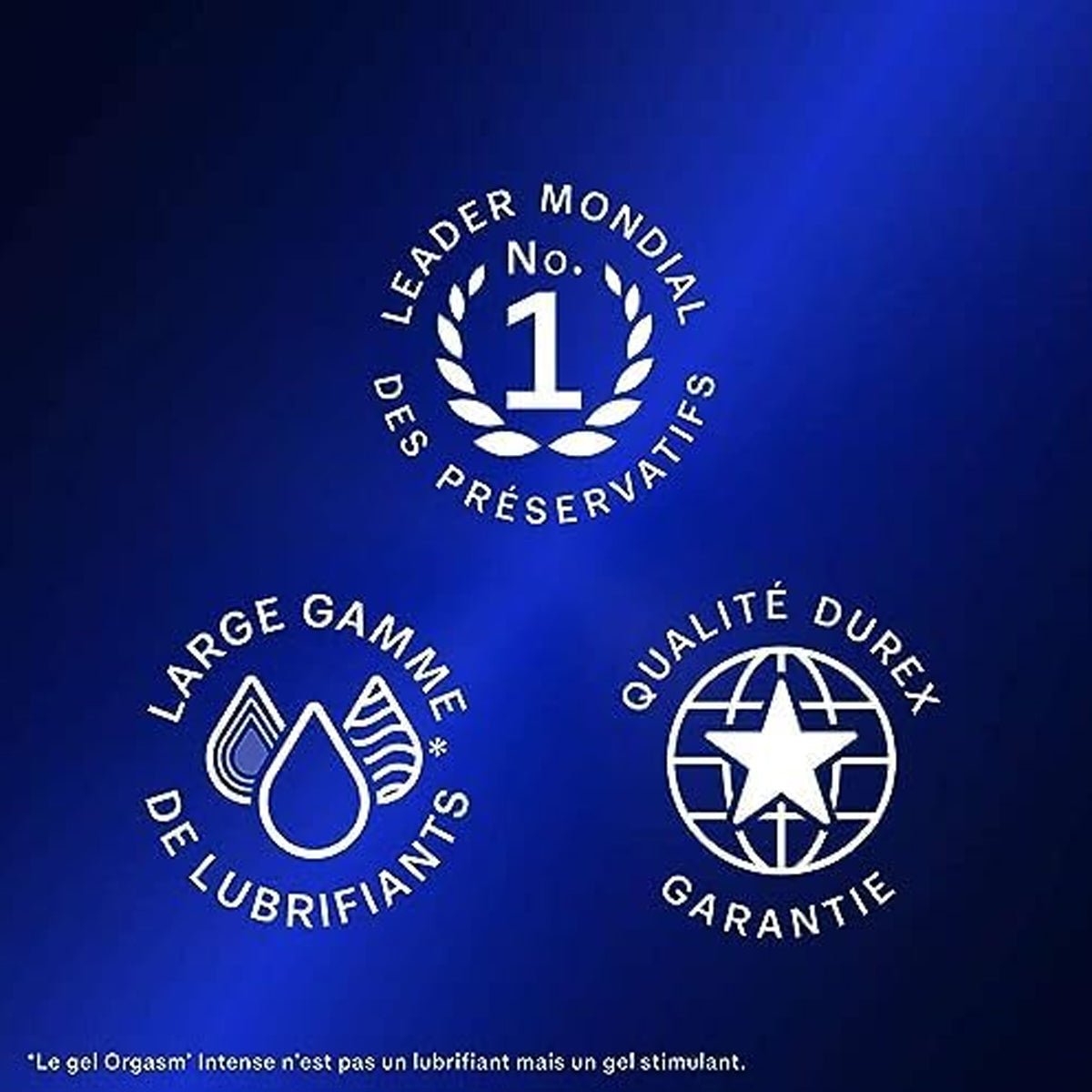Durex Gel Orgasm'Intense - Effet Chauffant & Effet Rafraîchissant - Condomz