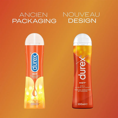 Durex Hot - Effet Chauffant & Hydratant - Condomz