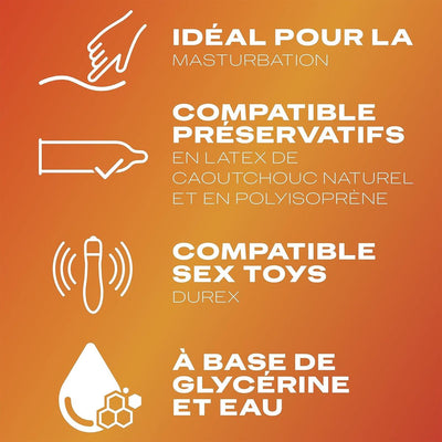 Durex Hot - Effet Chauffant & Hydratant - Condomz