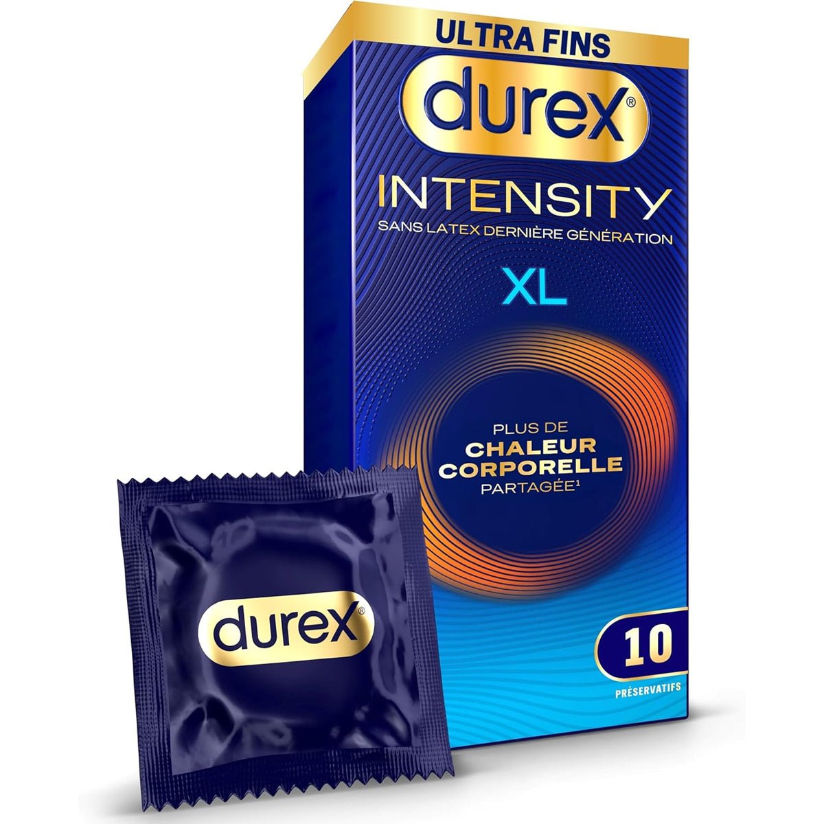 Durex Intensity XL - Grande Taille & Ultra-Fin - Condomz