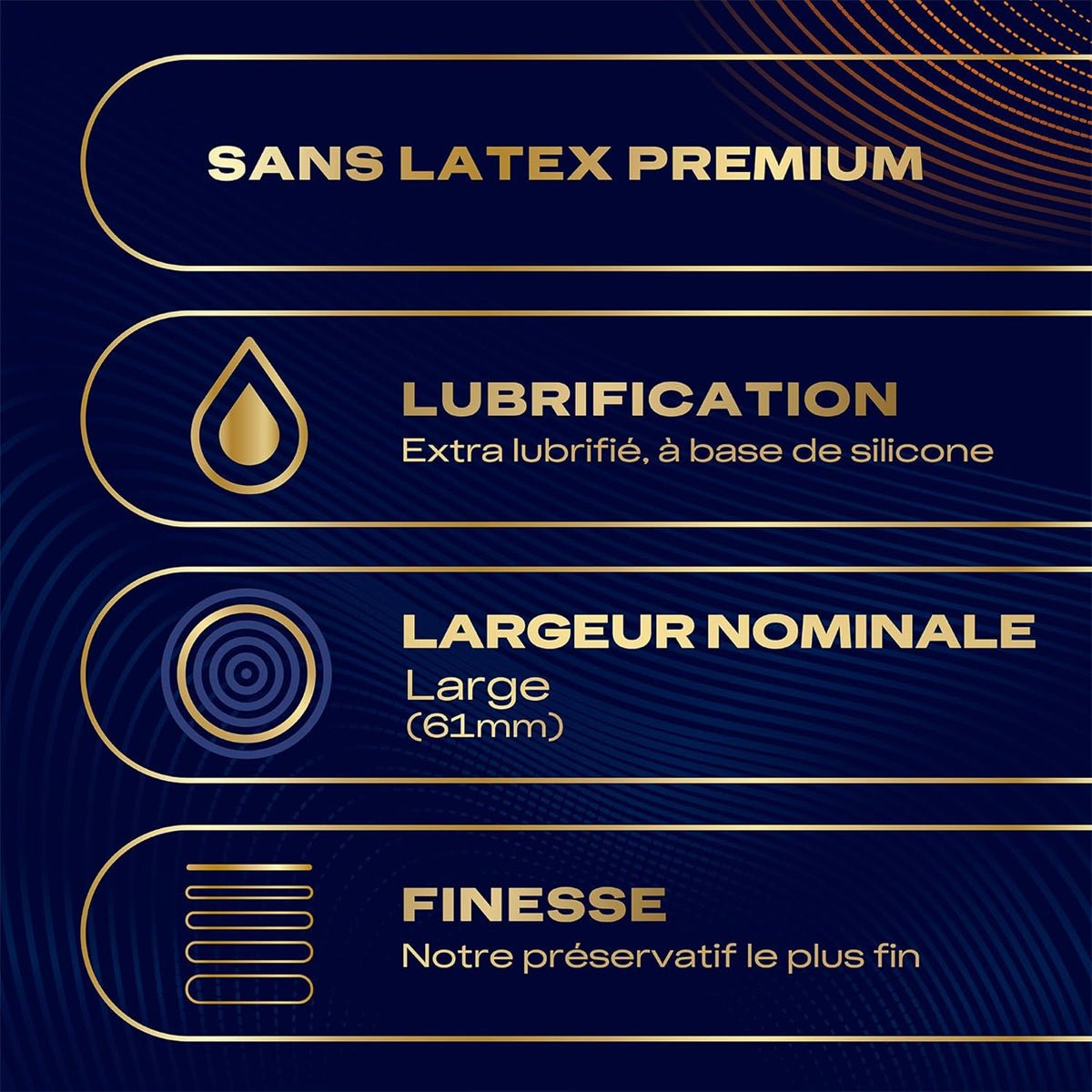 Durex Intensity XL - Grande Taille & Ultra-Fin - Condomz