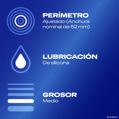 Durex Natural Comfort - Extra-Lubrifié & Anatomique - Condomz