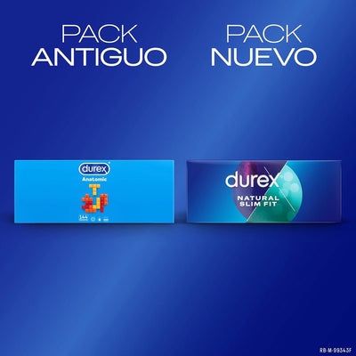 Durex Natural Comfort - Extra-Lubrifié & Anatomique - Condomz