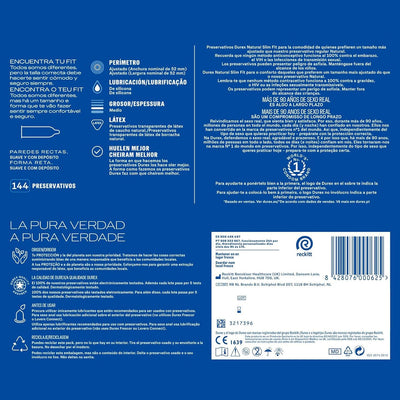 Durex Natural Comfort - Extra-Lubrifié & Anatomique - Condomz