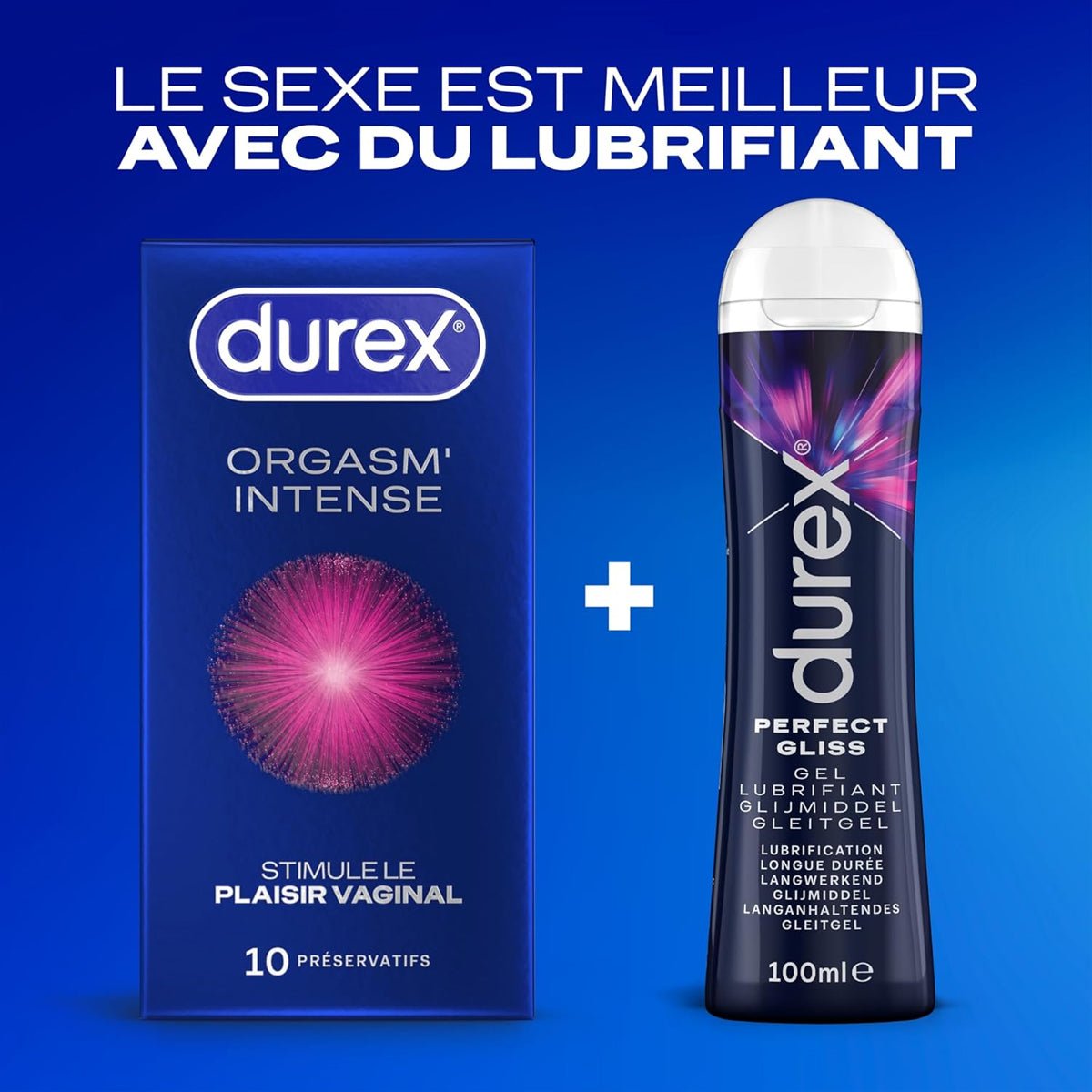 Durex Orgasm'Intense - Nervuré & Perlé - Condomz